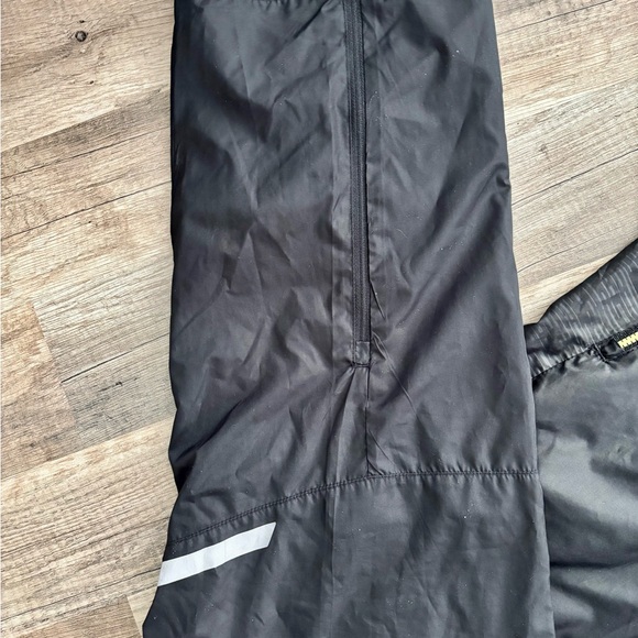 Russell Athletic Black Joggers with Yellow Accents - Picture 3 of 9